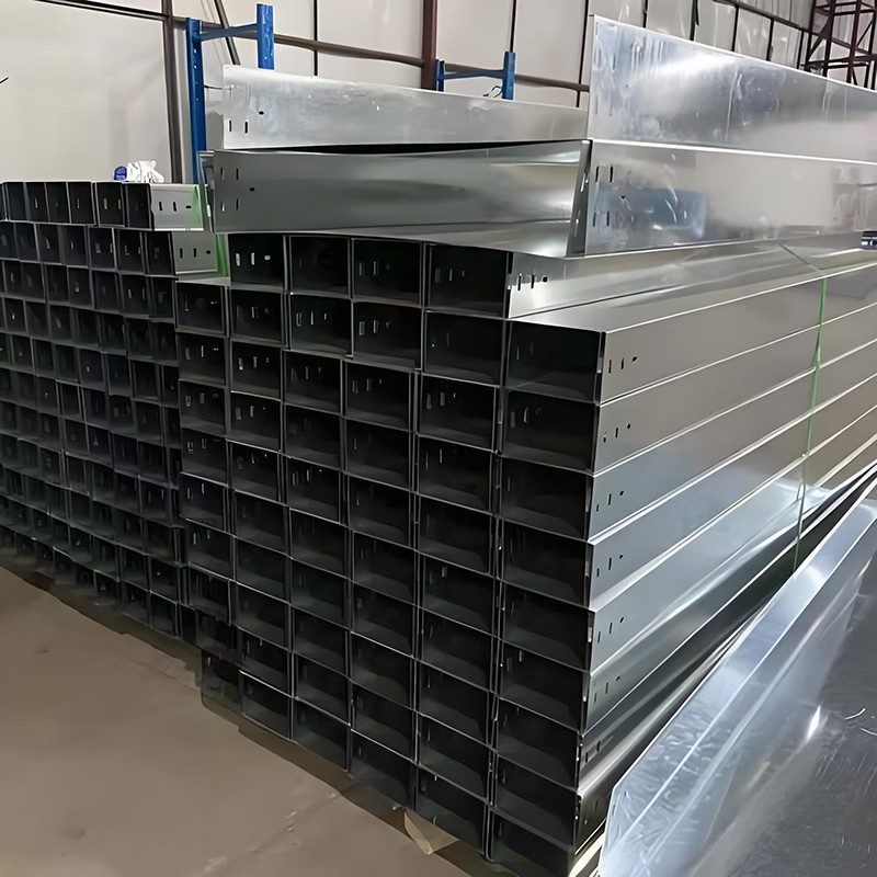 Non Flammable Slot Type Cable Metal Tray High Corrosion Resistance In Industrial Settings