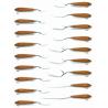 Buy cheap Water Resistant Mirror Blades Angled Palette Knife Artist Painting Tools Common Style from wholesalers