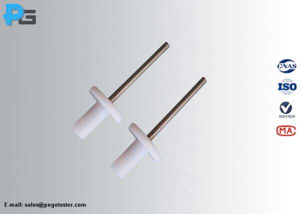 Buy cheap Long Taper Threaded Taper Pin Cylindrical Φ4 Length 50 Metal / Nylon Material IEC61032 from wholesalers