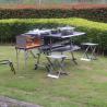 Buy cheap Outdoor Camping Kitchen Folding Aluminum Table for RVing BBQ Party Picnics Heavy-Duty from wholesalers