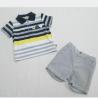 Buy cheap Turn Down Collar Baby Boy 2pcs Set Cotton Woven Short from wholesalers