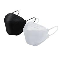 Buy cheap Disposable Nonwoven Fish Shaped Face Mask Kn95 Black Anti Dust Mask GB2626-2006 product