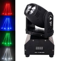 Buy cheap 10W RGBW/White Mini LED Moving Head Beam Stage Lights for Bar Theater Party product