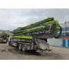 Buy cheap 37 Meter FAW Used Concrete Pump Truck Boom 2018Year White Green from wholesalers