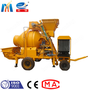Engineering Construction Cement Grouting Pump 6MPa Concrete Mixer Pump