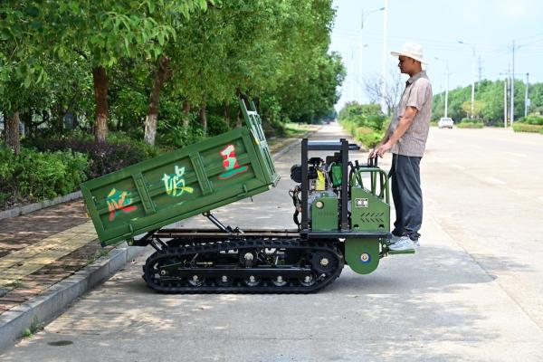 Buy cheap 2000kg Durable Mini Loader Track Crawler Dumper Oil Palm Planation Transport from wholesalers
