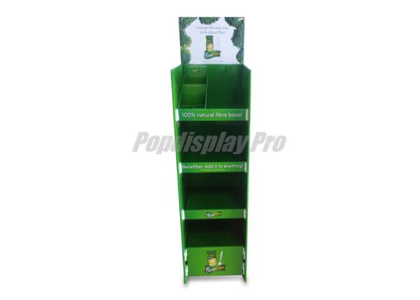 Buy cheap Custom Cardboard Floor Displays , Eco Friendly Cardboard Display Shelves from wholesalers