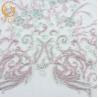 Buy cheap Attractive French 3D Embroidery Lace Fabric Beaded 80% Nylon from wholesalers