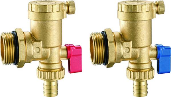 6005 Extruded Profile Manifold Body Parts 2 in 1 End Piece as Automatic Air