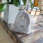 Hot sale canvas female Korean campus backpack simple mori backpack travel