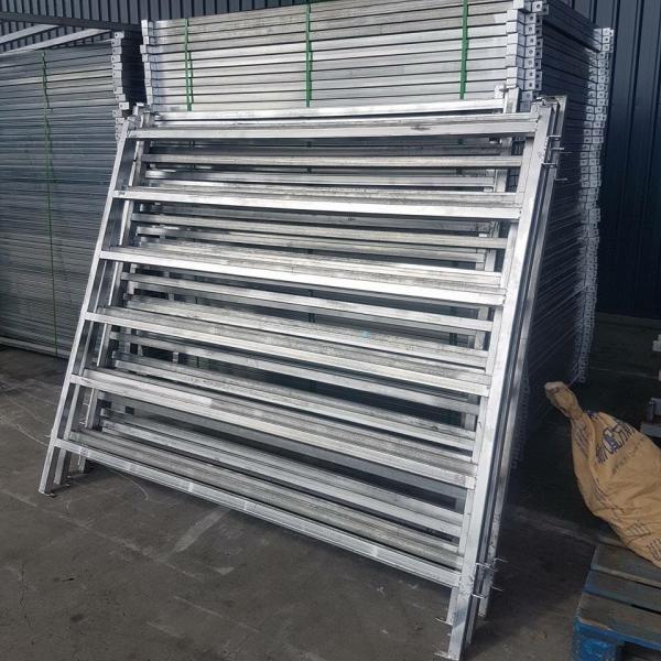Buy cheap Livestock fence panels Gate Cattle Yard Heavy Duty 6 Oval 1.6mm thick 1.8Mx2.1M from wholesalers