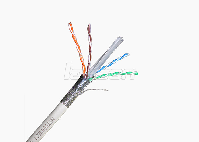 High Frequency Cat 6 Network Cable Pure Copper Fluke 350Mzh SFTP