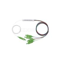 Buy cheap KEXINT FTTH Mini Steel Tube 1x4 PLC Optical Splitter 1M G657A1 Fiber Optic PLC product