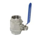 DN40 Stainless Steel 316 Manual Control Ball Valve with Female Threaded