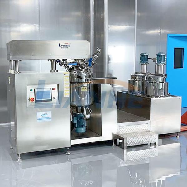 Buy cheap Electric 50L PLC High Shear Emulsifier Mixer For Cream Homogeniser from wholesalers