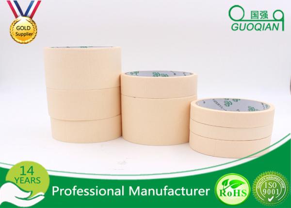 Buy cheap Waterproof Good Line Crepe Paper 3 Inch Masking Tape Auto Body Painting Repairs from wholesalers
