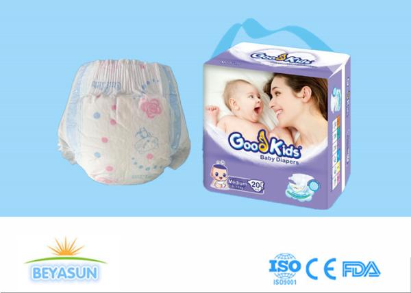Buy cheap Safe Infant Baby Diapers , Eco Friendly Disposable Diapers For Just Born Babies from wholesalers
