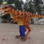 4.5m Animatronic Dinosaur Costume Animatronic Raptor Costume For Park Celebratin