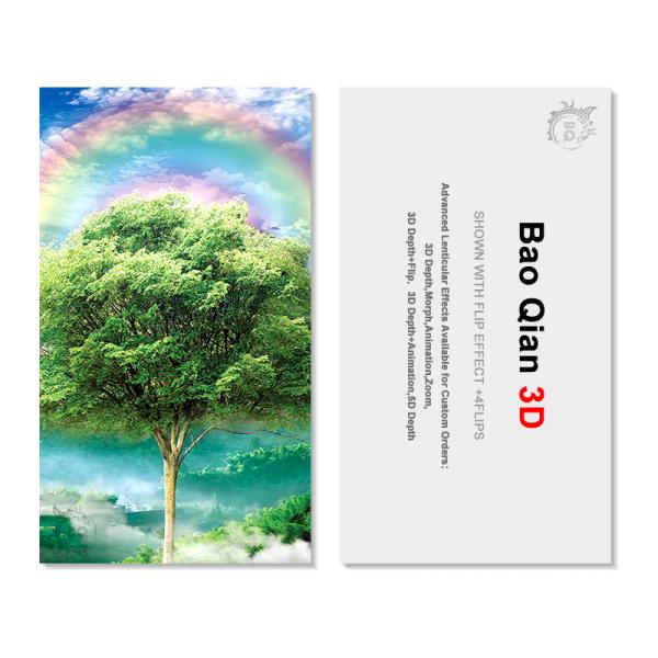 Buy cheap Plsatic PET PP 3D Lenticular Card / Customized Lenticular Image Printing from wholesalers