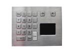 Buy cheap Customized layout metal stainless steel industrial touchpad with 65 * 49mm dimension from wholesalers