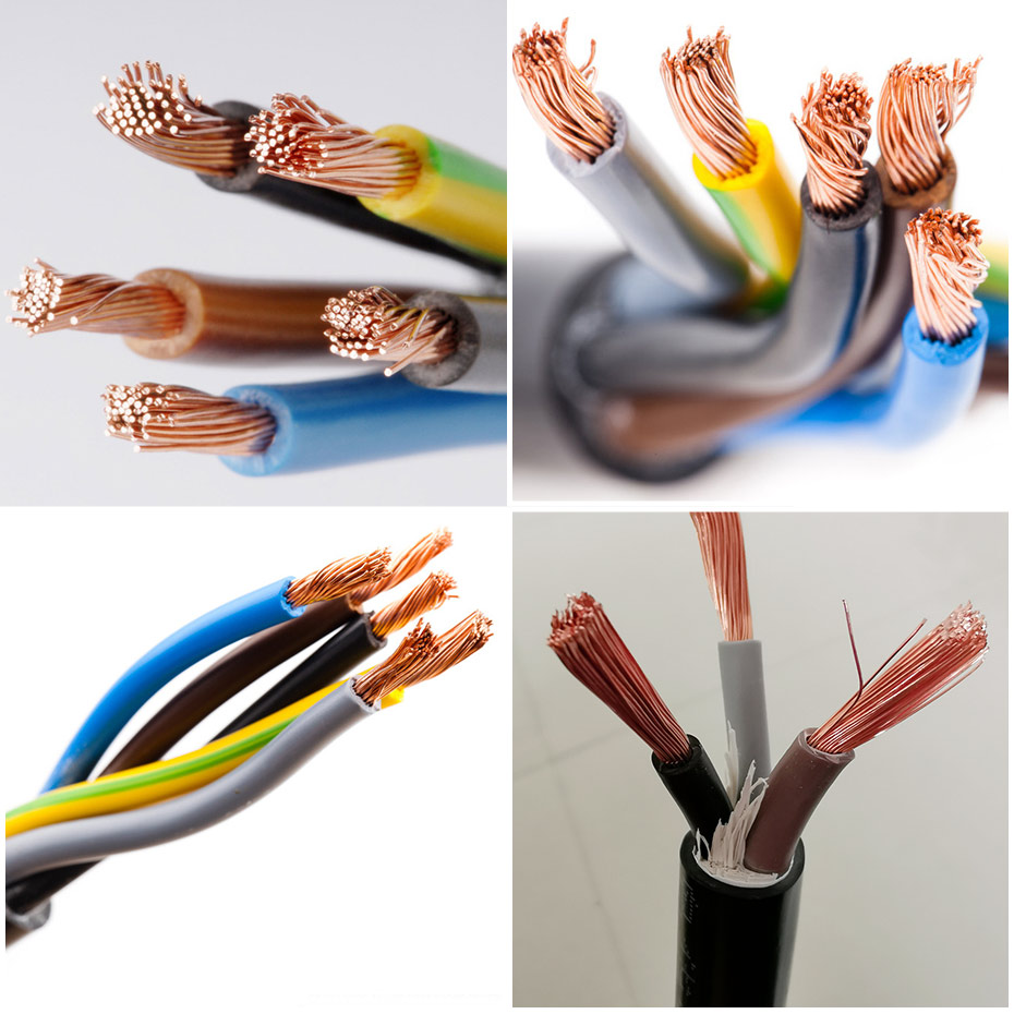 Copper Conductor PVC Insulated Electric Wire and Cable Suitable for Weak Current Systems