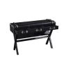 Buy cheap Vintage Retro Black Steamer Trunk Coffee Table , Leather Top Side Table European Style from wholesalers