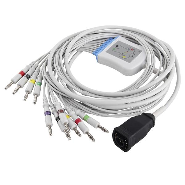 Buy cheap Zoll EKG Cable E/M Series And Leadwires IEC 4.0 Banana Connector from wholesalers