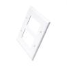 Buy cheap Customized 2 Gang American Standard Plastic Cover Wall Plate for Single Dual Port Outlet from wholesalers