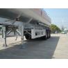 Buy cheap 46000 Liters Aluminum Fuel Oil Tank Trailer With 12T BPW 3 axles Petroleum Tanker Trailers from wholesalers