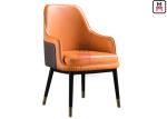 High Back Wooden Dining Room Chairs Dual Color Luxury Oversize For Hotel / VIP