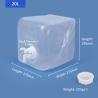 Buy cheap Custom Size Accepted 20L Outdoor Collapsible Jerry Can Water Container With Plastic Tap from wholesalers