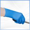 Buy cheap CE FDA Blue Industrial Disposable Gloves Food Processing Nitrile Examination Gloves from wholesalers