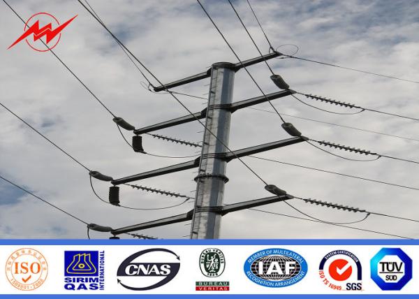 Buy cheap Electricity Steel Power Poles , Distribution Line / Transmission Line Poles from wholesalers