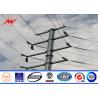 Buy cheap 35FT NEA Standard Steel Power Pole 69kv Transmission Line Metal Power Poles from wholesalers