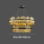 Modern Creative Circle LED Black Chandelier Lobby Hotel Light(WH-CY-164)