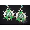 Buy cheap Gold Belgium Carnival Celebration Metal Award Medals Badge , Zinc Alloy Sports Medals from wholesalers