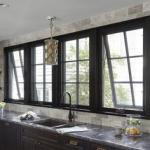 1.4mm-2.0mm Outdoor Aluminum Window Awnings Garden