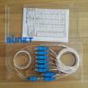 Buy cheap Factory Fiber Optical Plc Splitter With 1*16 Sc Upc/Apc Steel Tube Type from wholesalers