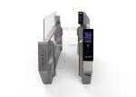 Face Recognition Fingerprint Airport Turnstile Airport Swing Gates With Light