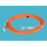 Buy cheap LSZH orange cable LC MM Fiber Optic Patch Cord, SM PC≥ 50dB Return Loss from wholesalers