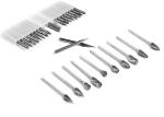 Hard Alloy Tungsten Carbide Rotary Burrs For Metal Dies Grinder 50~81mm Length
