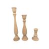 Buy cheap Home Wooden Candle Holder Craft Decor Statue Cute Handmade Wooden Figurines Carving Wooden Decoration Orname from wholesalers