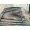 Buy cheap Customized Black Zinc Steel Metal Garrison Fence Panels Maintenance Free from wholesalers