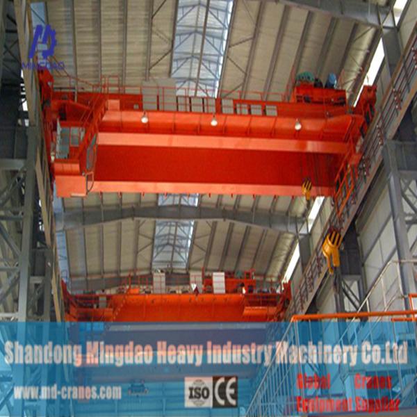 Buy cheap MD Lifting Equipment Mechanical 300 ton Double Beam Suspension Bridge Crane QB Model from wholesalers