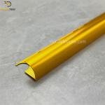 Quarter Round Edge Metal Tile Trims 6063 aluminium tile edging strip