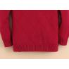 Buy cheap Turtle Neck Girls Knit Pullover Sweater Diamond Check Design kid Clothes from wholesalers