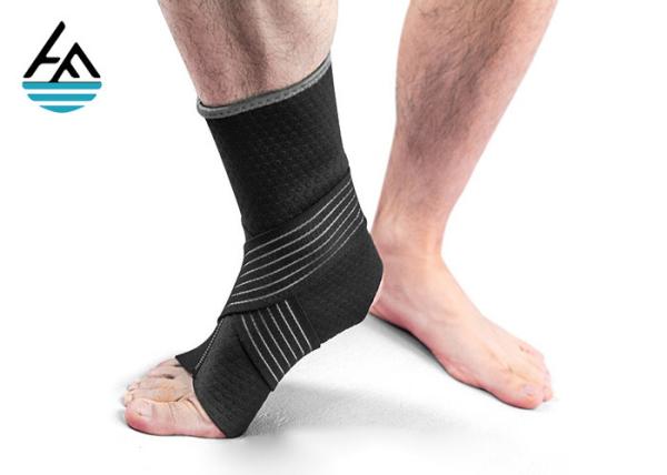 Buy cheap Elasticated Neoprene Ankle Wrap / Sport Foot Ankle Support Bandage from wholesalers