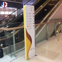 Buy cheap Shopping Mall Wayfinding Signage High Brightness Illuminated Sign Board product