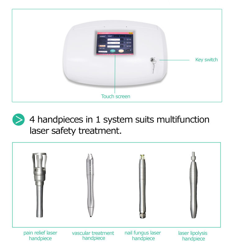 Astiland 4 in 1 980nm Diode Laser Vein Removal Machine