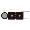 Buy cheap FTTH Outdoor Descending Bifurcated Optical Cable G657A GJYXCH 2 Core Single-Mode Optical Cable from wholesalers